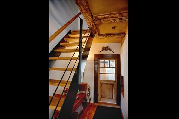 Ferienhaus Zur Alten Dame Treppenhaus